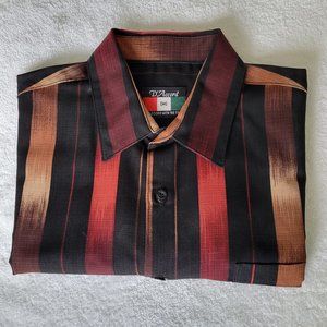 Incredibly Beautiful, Multi-colored Short-sleeved Men's Shirt - Size Large